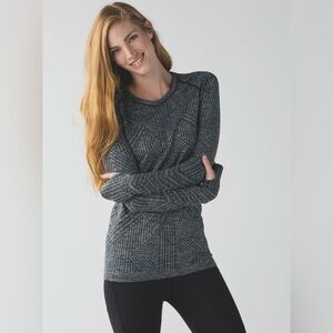 Lululemon Alo Yoga Women’s Long Sleeve Shirt Crop Tank Top Restless Pullover